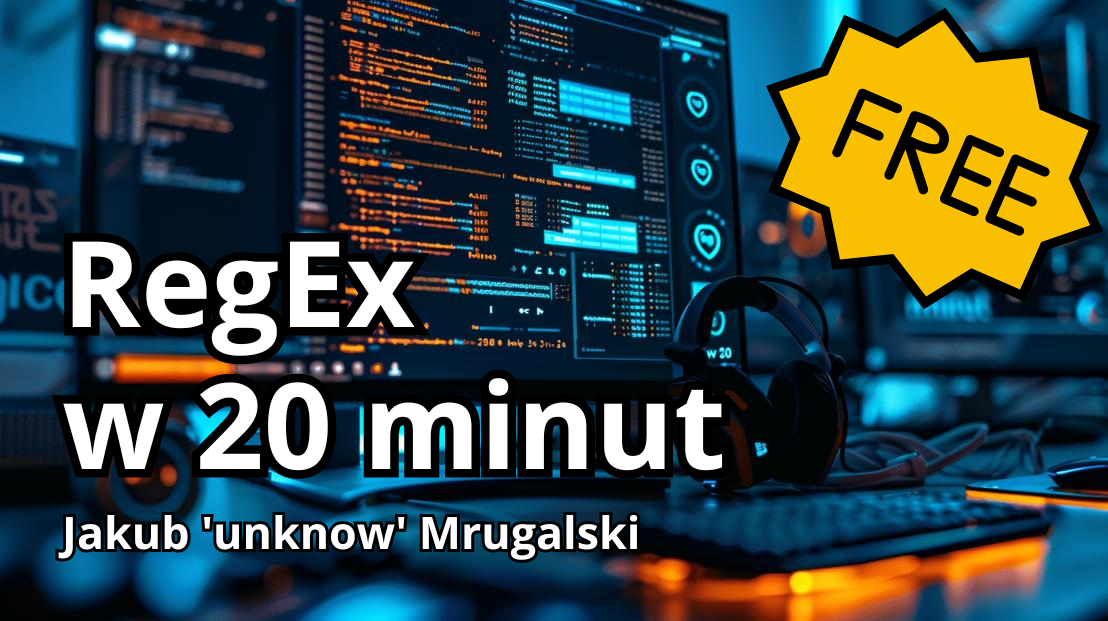 RegEx w 20 minut